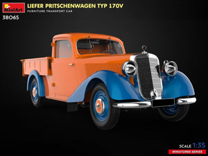 MiniArt 38065 LIEFER PRITSCHENWAGEN TYPE 170V. FURNITURE TRANSPORT CAR 1/35 – image 7