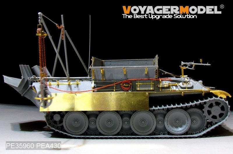 Voyager Model PE35960 WWII German Bergepanther Ausf.G Basic For TAKOM 2107 1/35 – zdjęcie 7