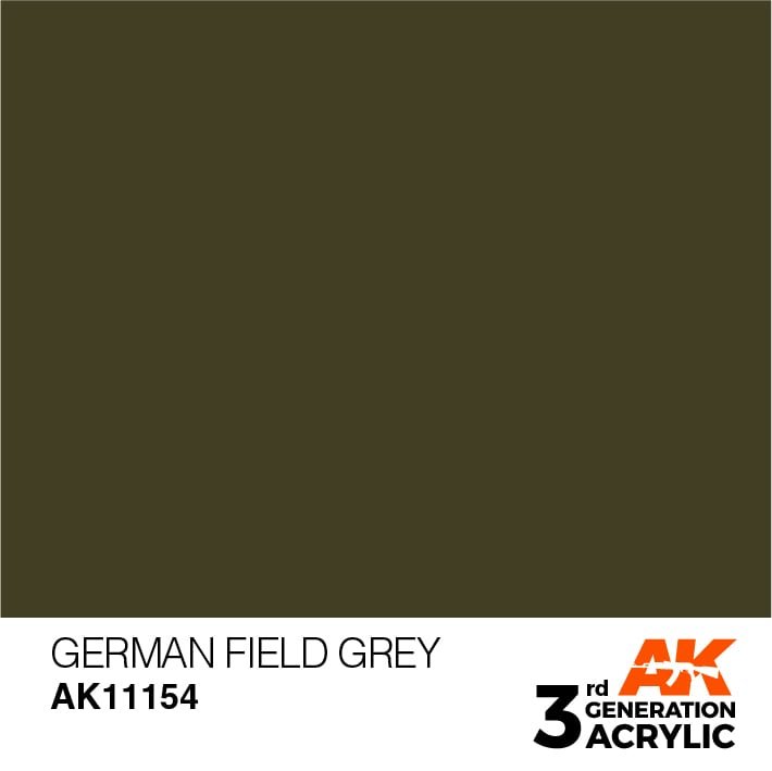 AK Interactive AK11154 GERMAN FIELD GREY – STANDARD 17ml