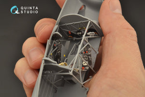 Quinta Studio QD32104 Fiat CR.42 3D-Printed &amp;amp; colored Interior on decal paper (ICM) 1/32 – image 9