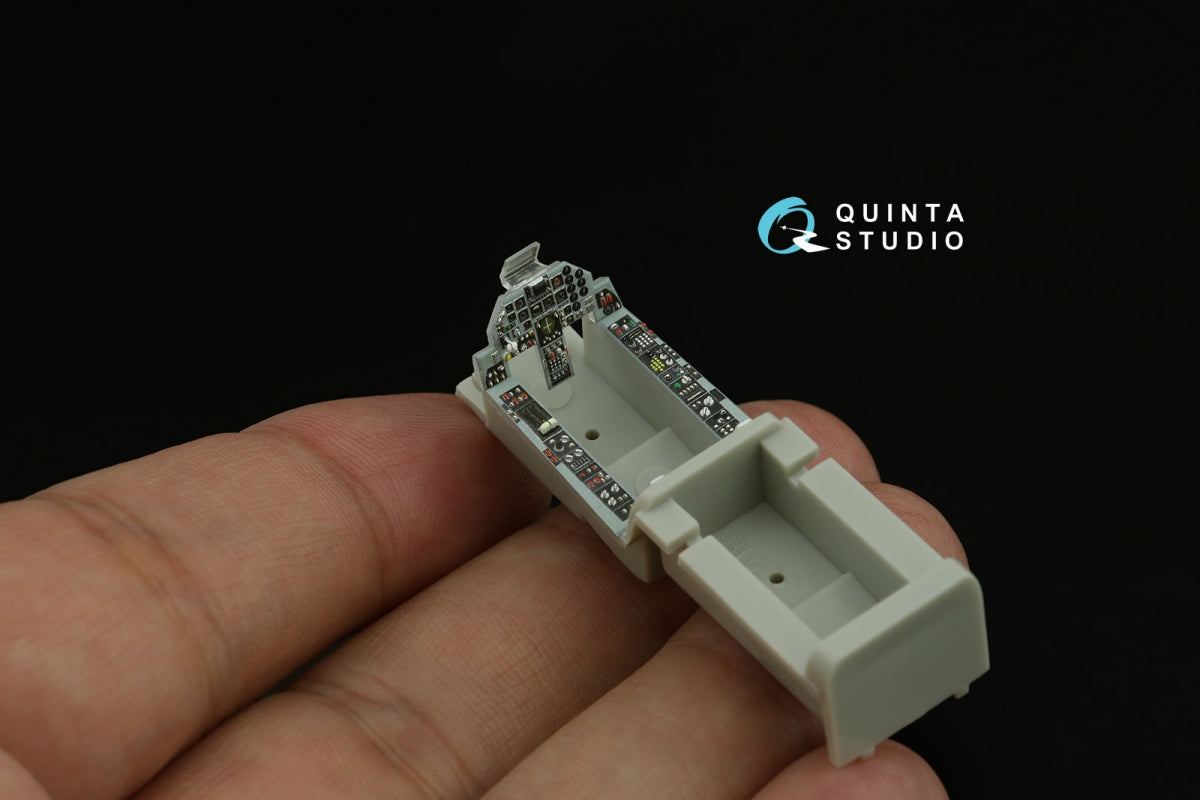 Quinta Studio QD72136 Mitsubishi F-1 3D-Printed &amp;amp; colored Interior on decal paper (Hasegawa) 1/72 – image 7