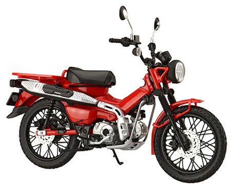 Fujimi 141916 B-NX-3 Honda Hunter Cub CT 125 (Growing Red) 1/12 – zdjęcie 3
