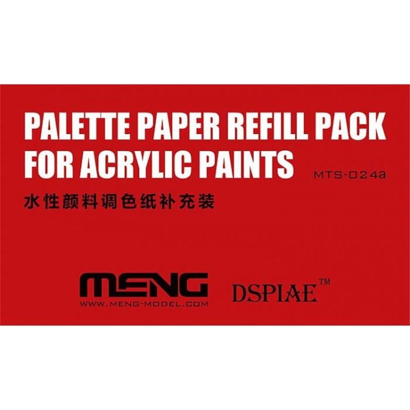 Recharge de papier pour palette Meng modèle MTS-024a (papier pour palette humide)
