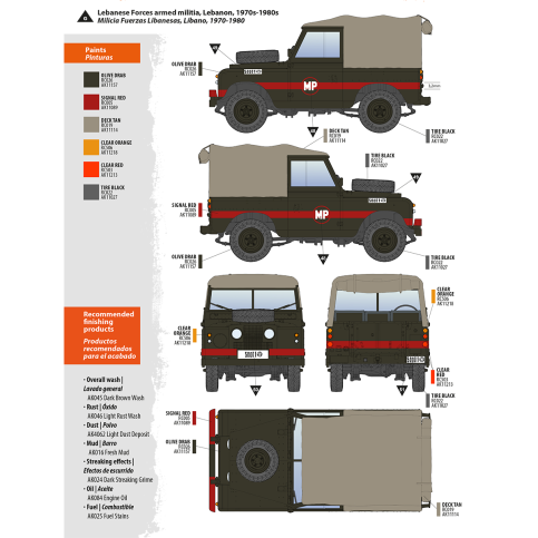 AK Interactive AK35012 LAND ROVER 88 SERIES IIA ROVER 8 1/35 – image 20