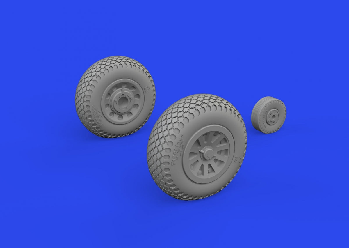 Eduard 672368 P-51D wheels cross tread EDUARD 1/72 – zdjęcie 3