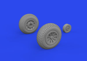 Eduard 672368 P-51D wheels cross tread EDUARD 1/72 – zdjęcie 3