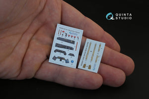 Quinta Studio QD48142 FW 190D-9 3D-Printed &amp;amp; coloured Interior on decal paper (for Tamiya kit) 1/48 – zdjęcie 2
