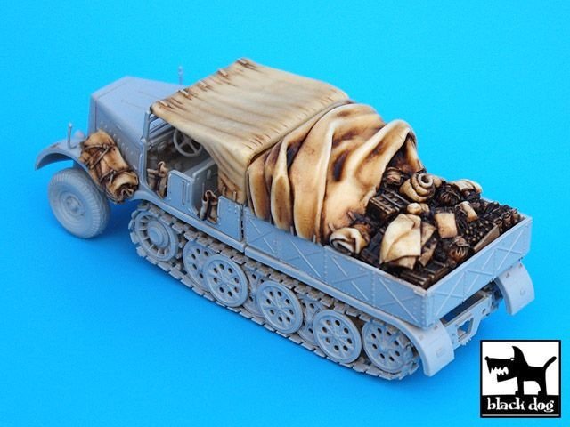 Black Dog T72018 Sd. Kfz. 9 Famo for Revell 1/72 – image 3