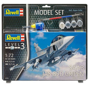 Revell 63956 Model Set Saab JAS-39D Gripen TwinSeater 1/72