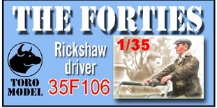 ToRo Model 35F106 Lata Czterdzieste - Rikszarz /The Forties - Rickshaw driver 1/35 – zdjęcie 2