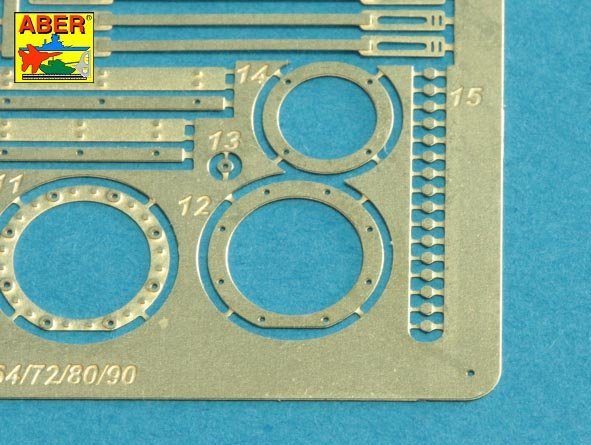 Aber 35L-148 125mm 2A46M Barrel for Russian Tank T-72M1 &amp;amp;amp;amp;amp;amp;amp;amp;amp; T-64A/B 1/35 – image 4