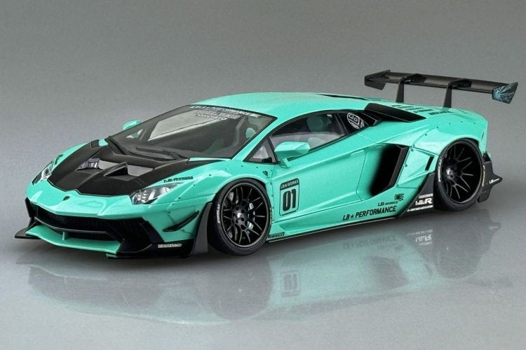 Aoshima 05995 LB-Works Lamborghini Aventador Limited Edition Ver. 2 1/24 – zdjęcie 2