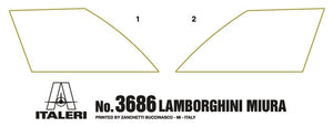 Italeri 3686 LAMBORGHINI MIURA 1/24 – image 3