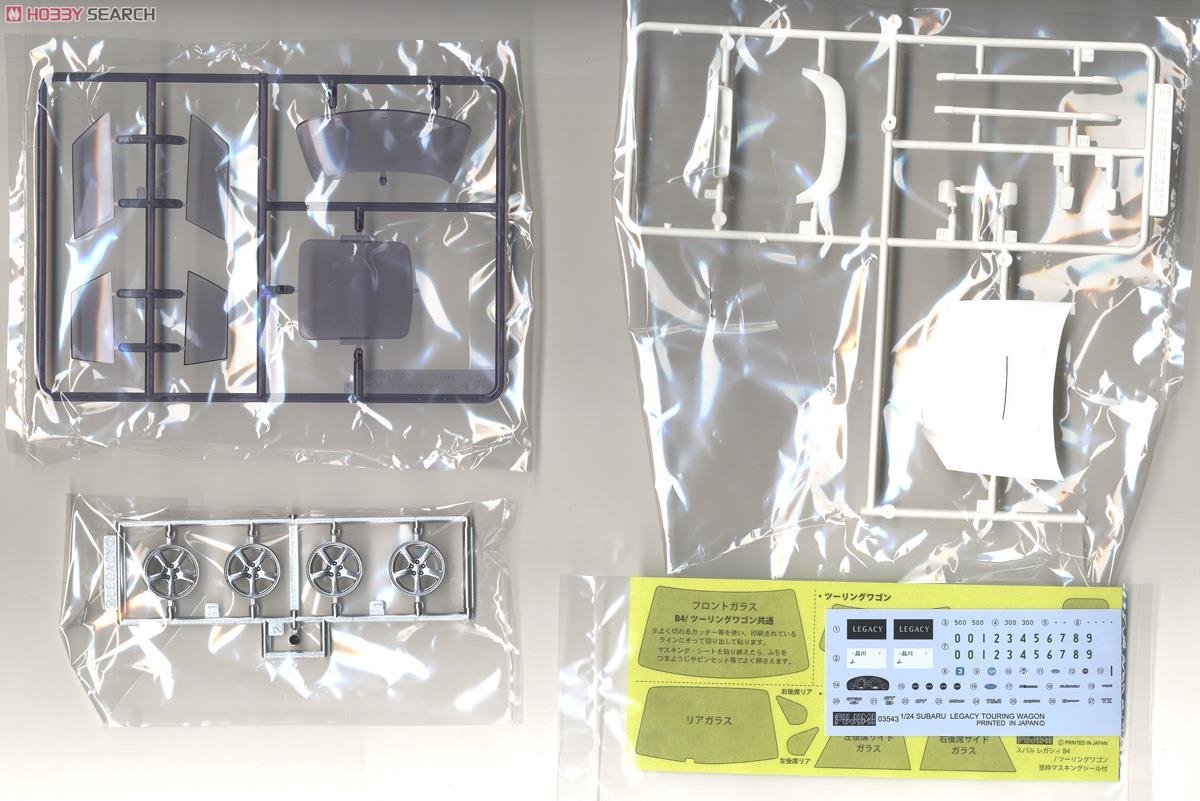 Fujimi 039312 Subaru legacy GT-B- E Tune II Version B 1/24 – image 4