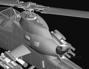 Hobby Boss 87224 AH-1F Cobra Attack Helicopter 1/72 – zdjęcie 8