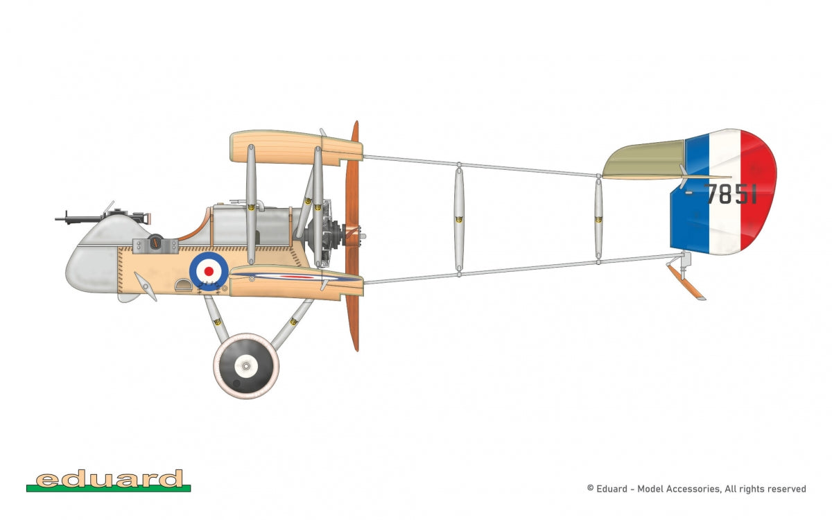 Eduard 8094 DH-2 - The ProfiPACK Edition 1/48 – immagine 5