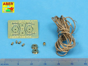 Aber R-08n All – purpose single Pulley x 2pcs 1/35 – zdjęcie 2