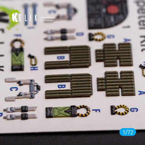 KELIK K72086 A-6A Intruder interior 3D decals for Trumpeter kit 1/72 – image 4