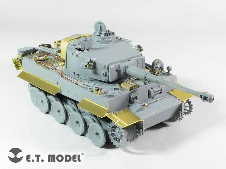 ET Model EA35-109 WWII German TIGER I Fender &amp;amp; Side Skirts (Early Production) For DRAGON Smart Kit 1/35 – image 3