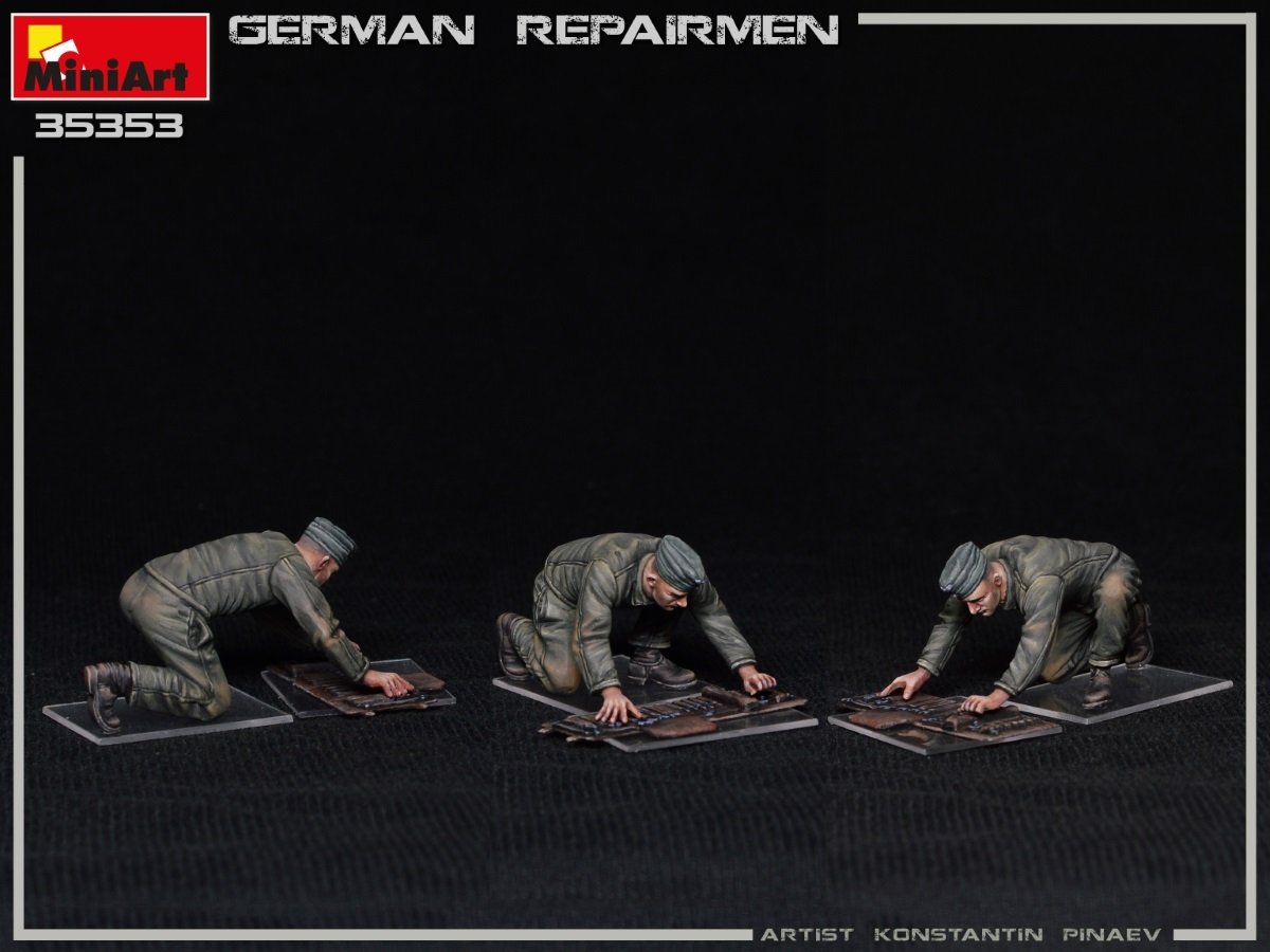 Miniart 35353 GERMAN REPAIRMEN 1/35 – zdjęcie 7