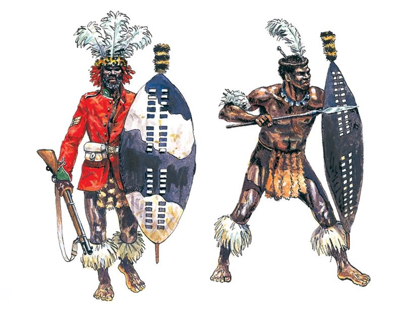 Italeri 6051 Zulu Warriors (Zulu War) 1/72 – image 3