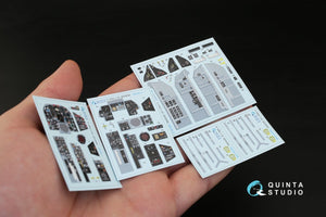 Quinta Studio QD32042 F-105G 3D-Printed &amp;amp; coloured Interior on decal paper (for Trumpeter kit) 1/32 – zdjęcie 2