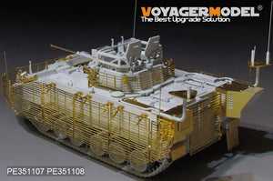 Voyager Model PE351108 Modern British FV510 Worrior TES(H) AIFV Slat Armor 2011 VER Upgrade Set（For MENG SS-017） 1/35 – image 2