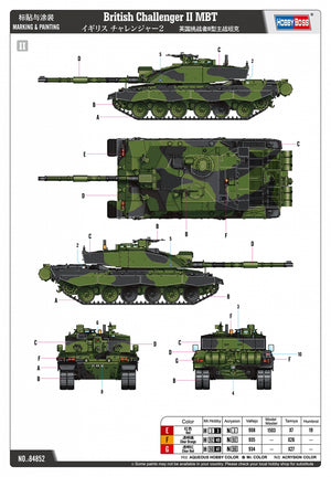 Hobby Boss 84852 Challenger II British MBT 1/48 – zdjęcie 5