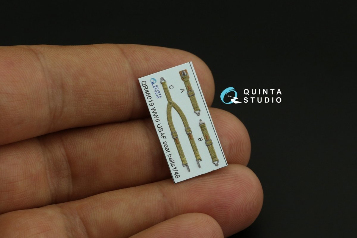 Quinta Studio QD48254 P-51D Late 3D-Printed &amp;amp; colored Interior on decal paper (Airfix) 1/48 – image 12