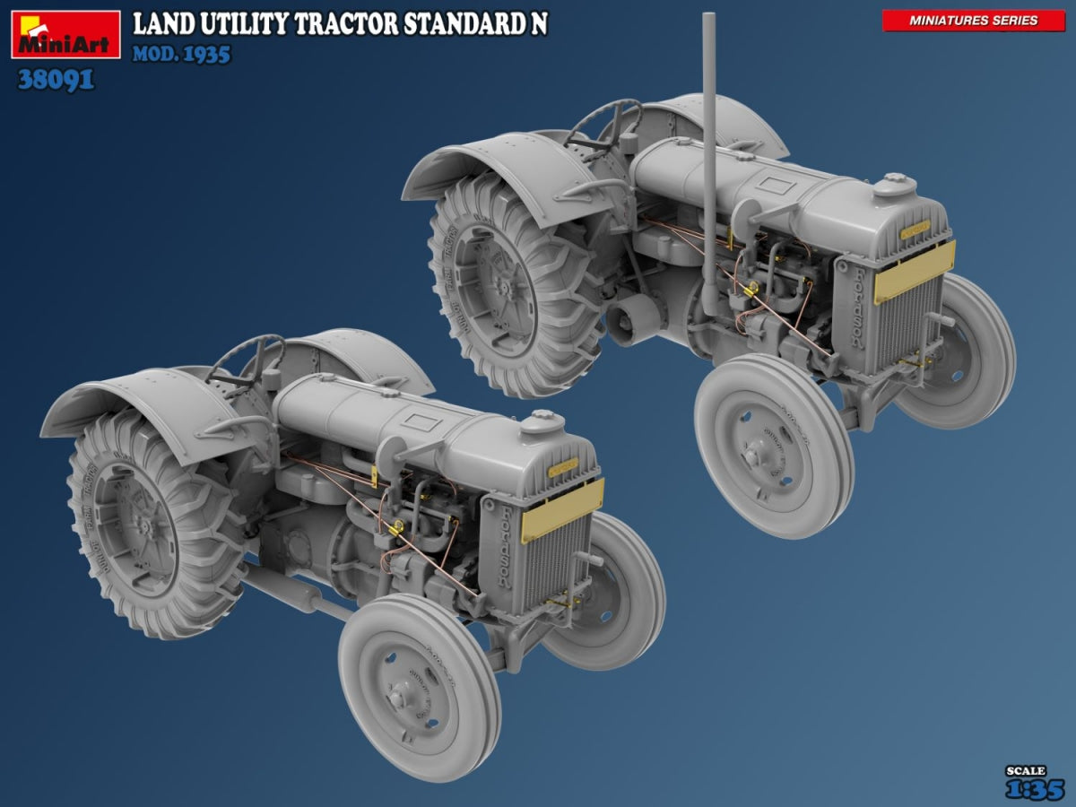 MiniArt 38091 Land Utility Tractor Standard N Mod. 1935 1/35 – image 6
