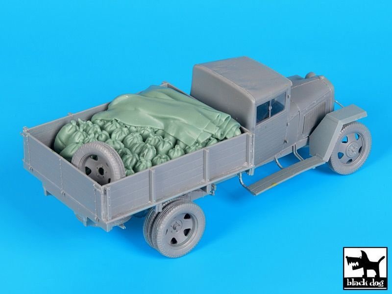 Black Dog T35203 Gaz MM mOD.1943 accessories set 1/35 – zdjęcie 3