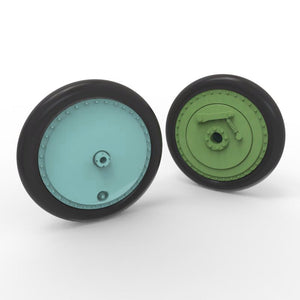 Quinta Studio QT48035 I-16 Wheels (early type) with separate hubs and weighted tires (all kits) 1/48 – image 3