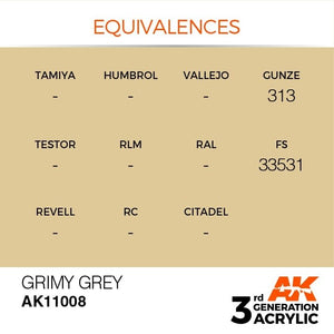 AK Interactive AK11008 Grimy Grey 17ml – Bild 3