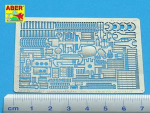 Aber 35A099 German tool holders late used from 1943 (new relase) 1/35 – zdjęcie 2