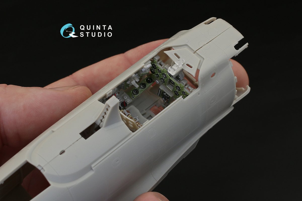 Quinta Studio QD32025 A6M2b (Nakajima prod.) 3D-Printed &amp;amp; coloured Interior on decal paper (for Tamiya kit) 1/32 – zdjęcie 4