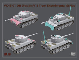 Rye Field Model 5071 VK45.01(H) (Fgsl.Nr.V1) Tiger Experimental Series 1/35 – zdjęcie 5