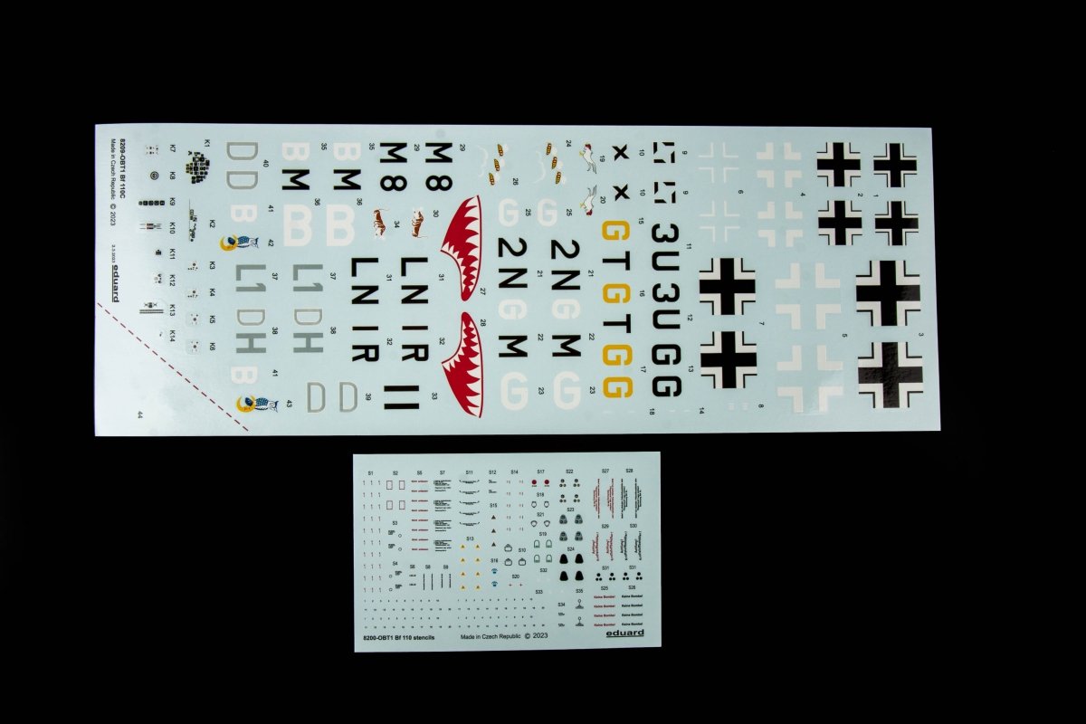 Eduard 8209 Bf 110C 1/48 – imagen 5