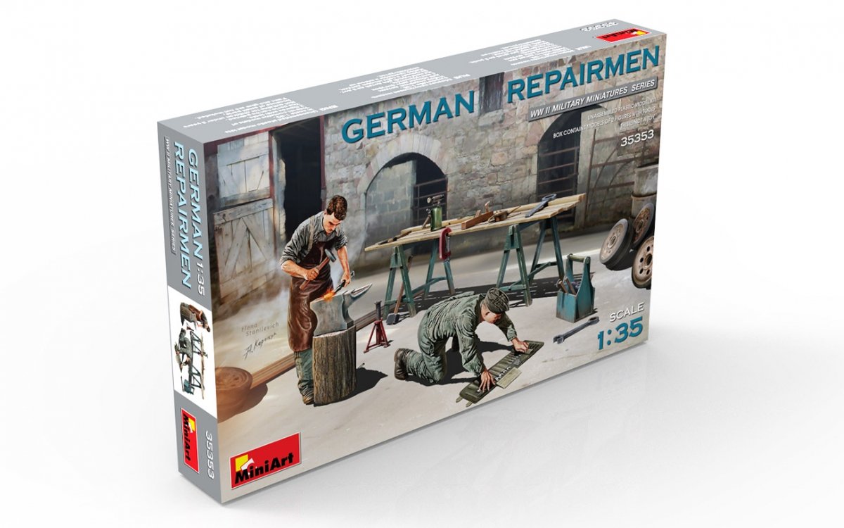 Miniart 35353 GERMAN REPAIRMEN 1/35 – zdjęcie 2