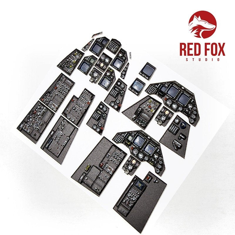 Red Fox Studio QS-32112 F-16I Sufa (for Academy kit) 1/32 – zdjęcie 6