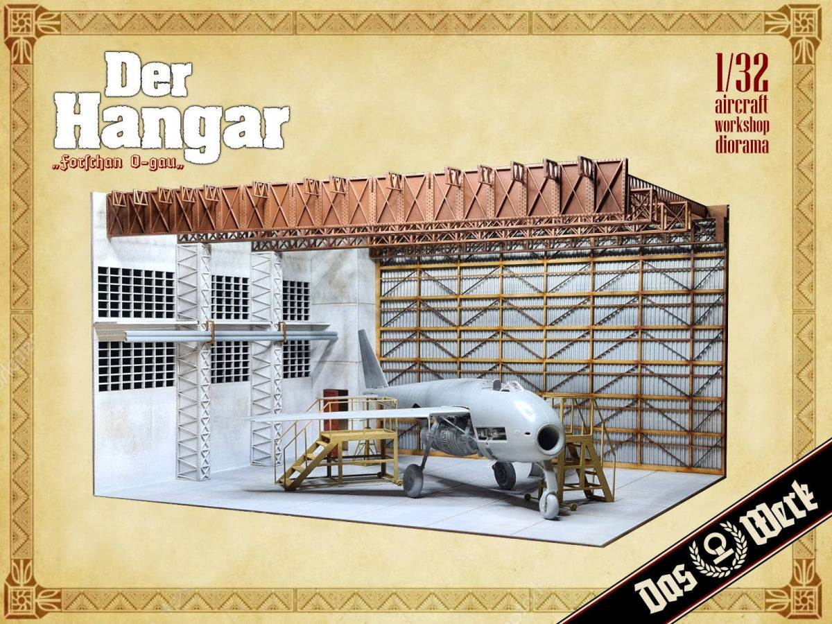 Daw Werk DWA032 Der Hangar - aircraft workshop diorama 1/32 – image 2