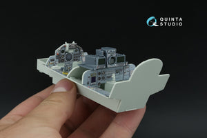 Quinta Studio QDS+32262 Tornado IDS German 3D-Printed &amp; coloured Interior on decal paper (Revell) (Small version) (with 3D-printed resin parts) 1/32