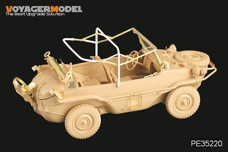 Voyager Model PE35220 WWII German Schwimmwagan Type 166 for TAMIYA 35224 1/35 – zdjęcie 8