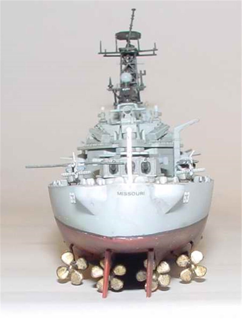 Trumpeter 05705 US Battleship BB-63 Missouri 1991Modern 1/700 – zdjęcie 3