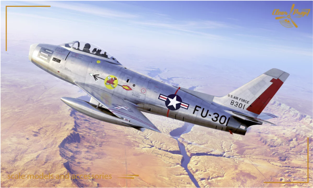 Clear Prop! CP72054 F-86A ADVANCED KIT 1/72 – zdjęcie 2