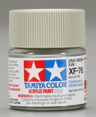 Tamiya XF76 Gray Green (IJN) (81776) Acrylic paint 10ml – image 2