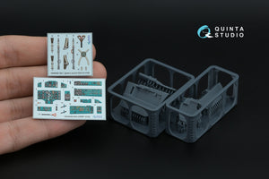 Quinta Studio QD+48559 MiG-25RBF 3D-Printed &amp;amp; colored Interior on decal paper (ICM) (with 3D-printed resin parts) 1/48 – image 5