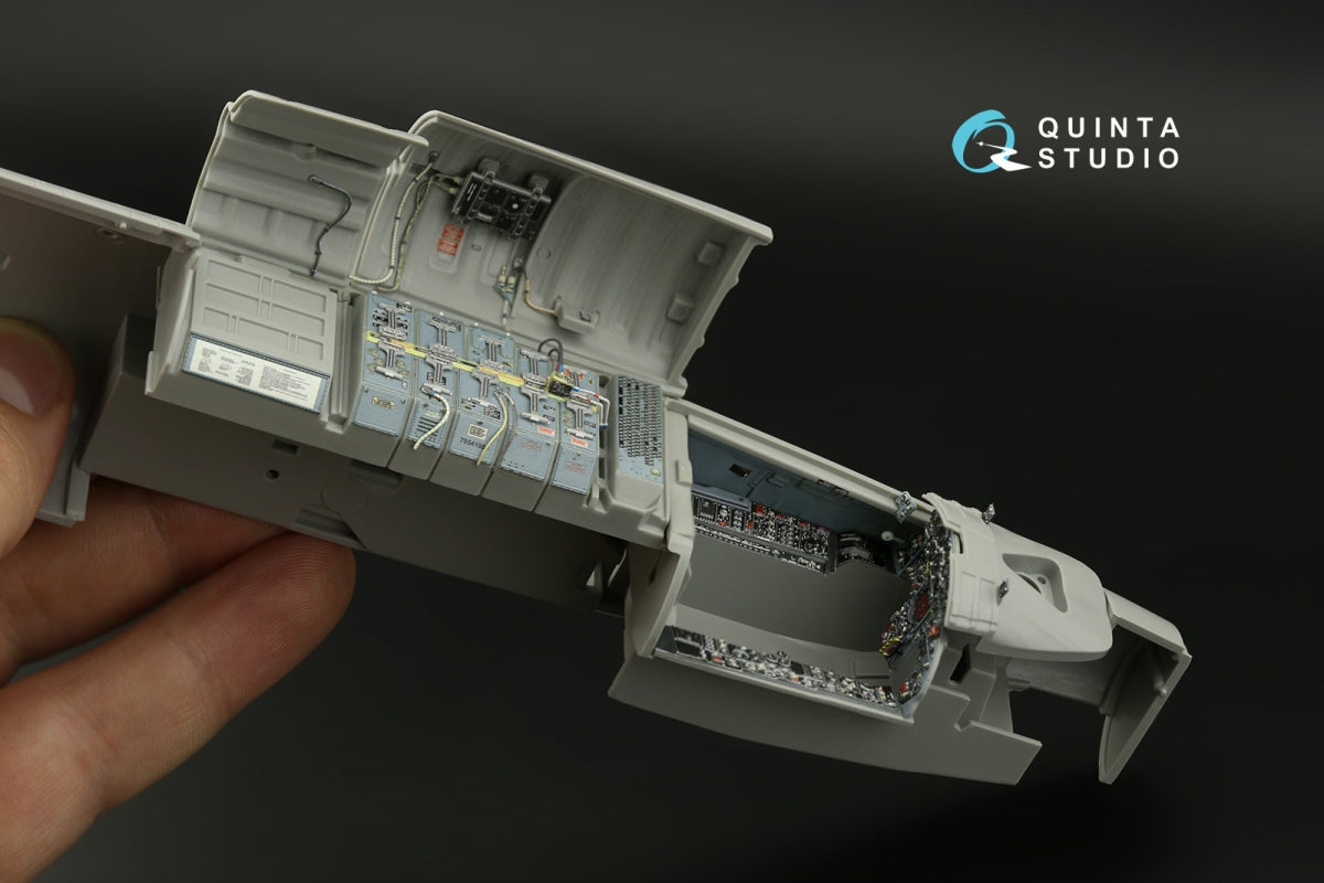 Quinta Studio QD32180 F-104S 3D-Printed coloured Interior on decal paper (Italeri) 1/32 – immagine 12