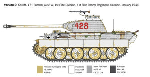Italeri 0270 SD.KFZ. 171 PANTHER AUSF. A 1/35 – zdjęcie 5