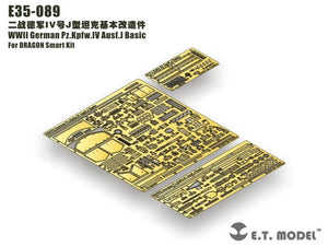 ET Model E35-089 WWII German Pz.Kpfw.IV Ausf.J Basic (For DRAGON Smart Kit) (1/35)