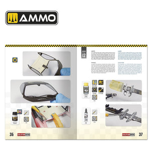 AMMO of Mig Jimenez 6604 SOLUTION BOOK 24 – How to Paint and Lacquer scale cars (Multilingual Book) – zdjęcie 3